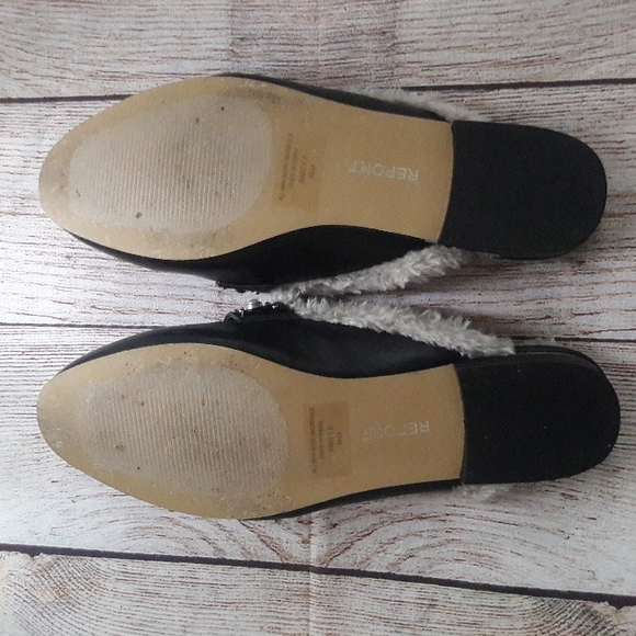 Report faux fur lined jewel embellished mules - Picture 7 of 8